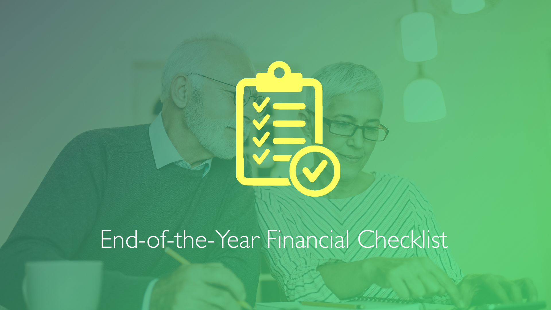 End-of-the-year financial checklist